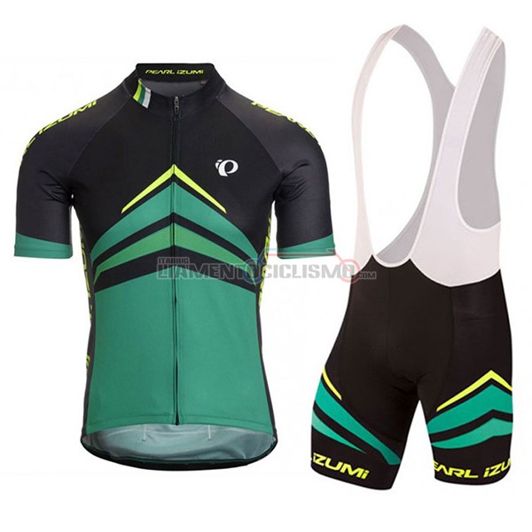 Abbigliamento Ciclismo Pearl Izumi 2017 nero e verde